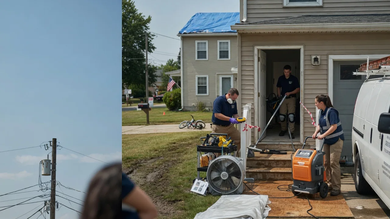 Water Damage Repair in Brave, PA near me